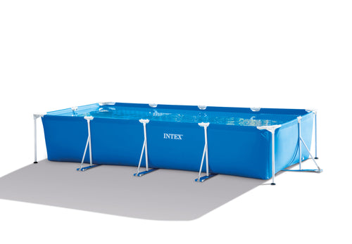 Intex Rectangular Frame Above Ground Pool - 4.50m x 2.20m x 84cm