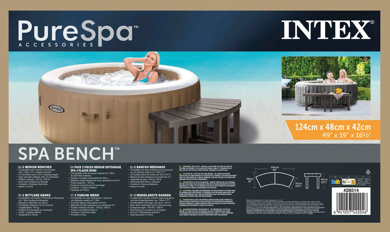 Load image into Gallery viewer, Intex 2 Medium Spa Benches
