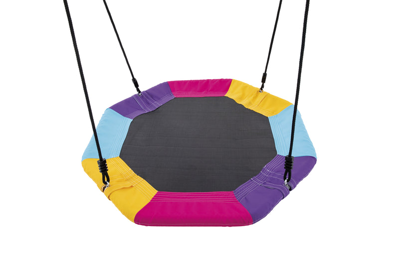 Load image into Gallery viewer, Two Feature Swing Set - Swing &amp; Saucer
