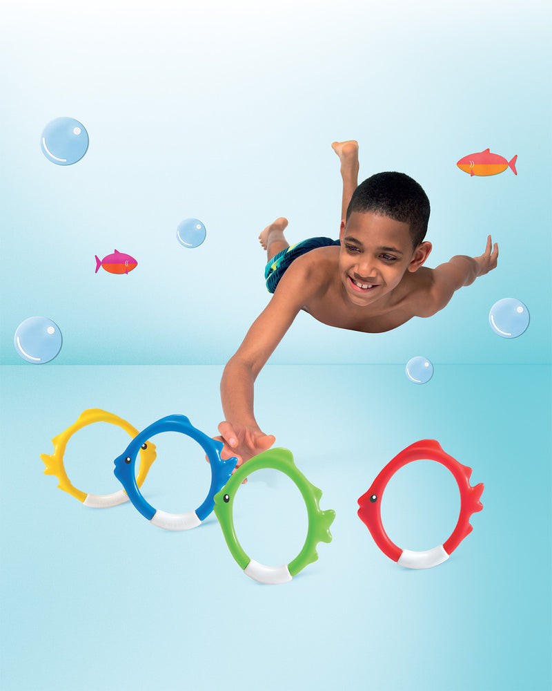 Load image into Gallery viewer, Intex Underwater Pool Toys - Fish Rings
