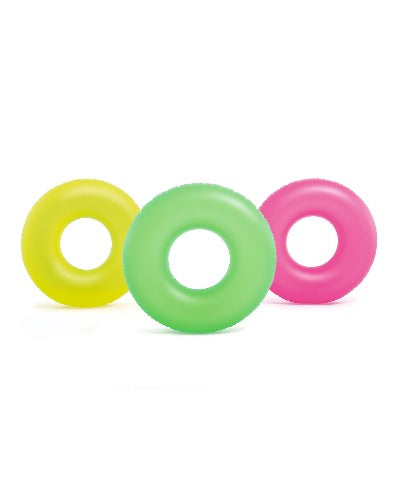 Intex Neon Frost Inflatable Pool Swim Tubes - Assortment