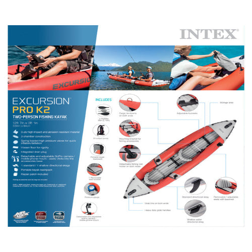 Load image into Gallery viewer, Intex Excursion Pro K2 Kayak
