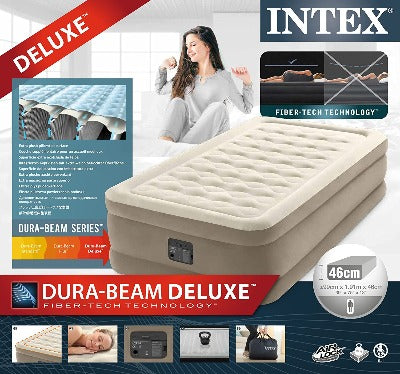 Twin Ultra Plush Airbed with Fiber-Tech BIP