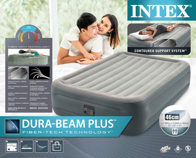 Load image into Gallery viewer, Queen Essential Rest Airbed with Fiber-Tech
