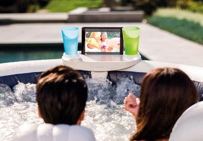 Load image into Gallery viewer, Intex PureSpa Inflatable Hot Tub Tray w/ Light
