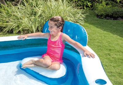 Load image into Gallery viewer, Intex Swim Center Family Lounge Inflatable Pool
