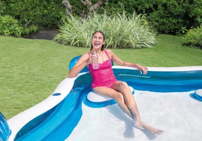 Load image into Gallery viewer, Intex Swim Center Family Lounge Inflatable Pool
