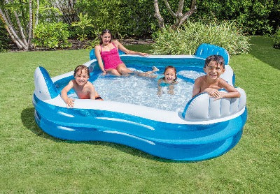 Load image into Gallery viewer, Intex Swim Center Family Lounge Inflatable Pool
