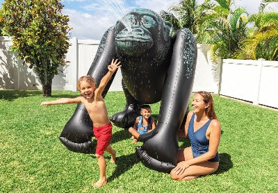 Load image into Gallery viewer, Giant Gorilla Inflatable Sprinkler Toy
