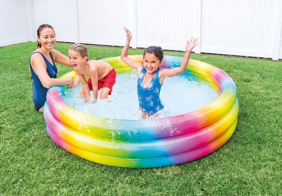 Load image into Gallery viewer, Intex Rainbow Ombre Pool
