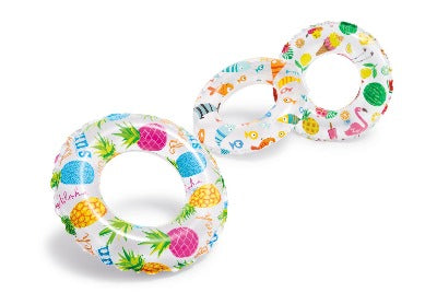 Intex Lively Print Inflatable Swim Rings